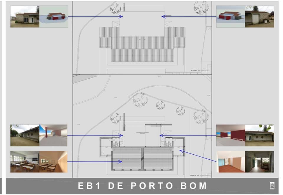 Beneficiação da Escola Básica de Porto Bom