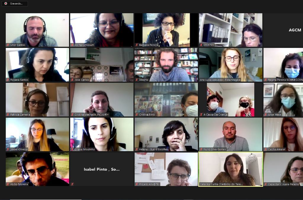 Sessão de Capacitação Geral sobre Gestão de Voluntariado