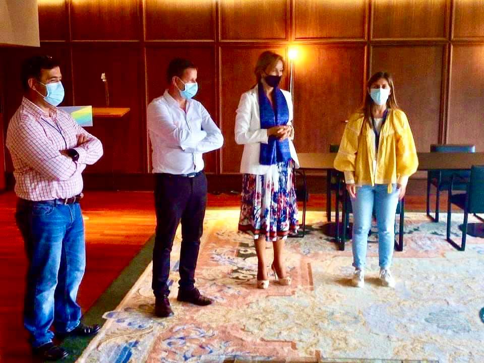 Receção aos/às Professores/as do projeto ERASMUS do Agrupamento de Escolas Dr. Vieira de Carvalho 