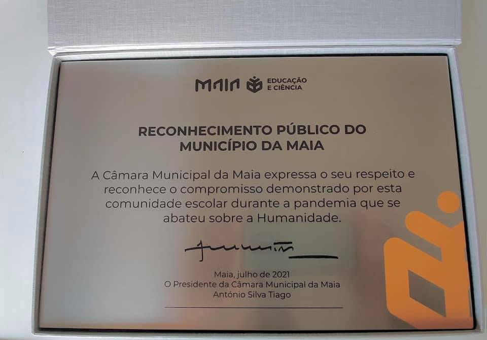 Câmara da Maia presta tributo à comunidade escolar 