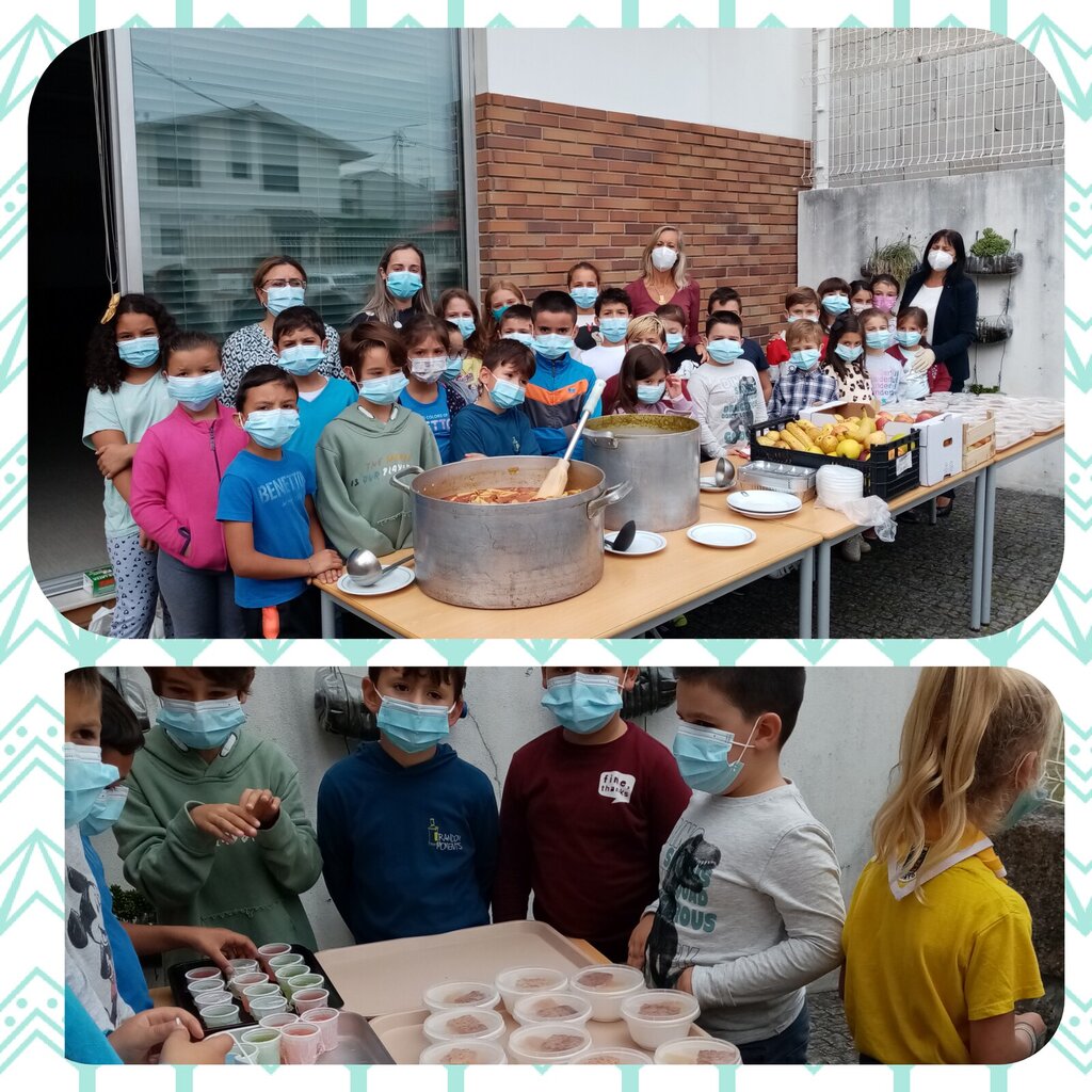 EB1/JI da Seara assinala o Dia Mundial da Alimentação com ação de Solidariedade.
