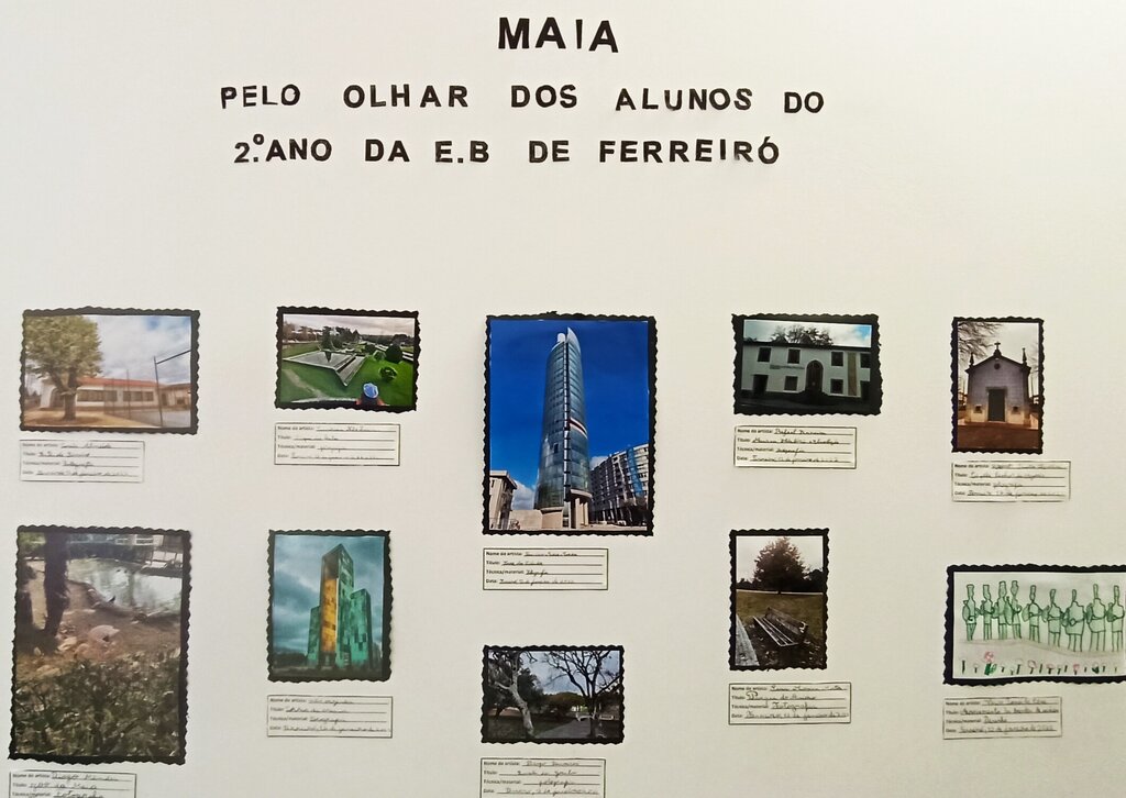 Maia pelo olhar das crianças