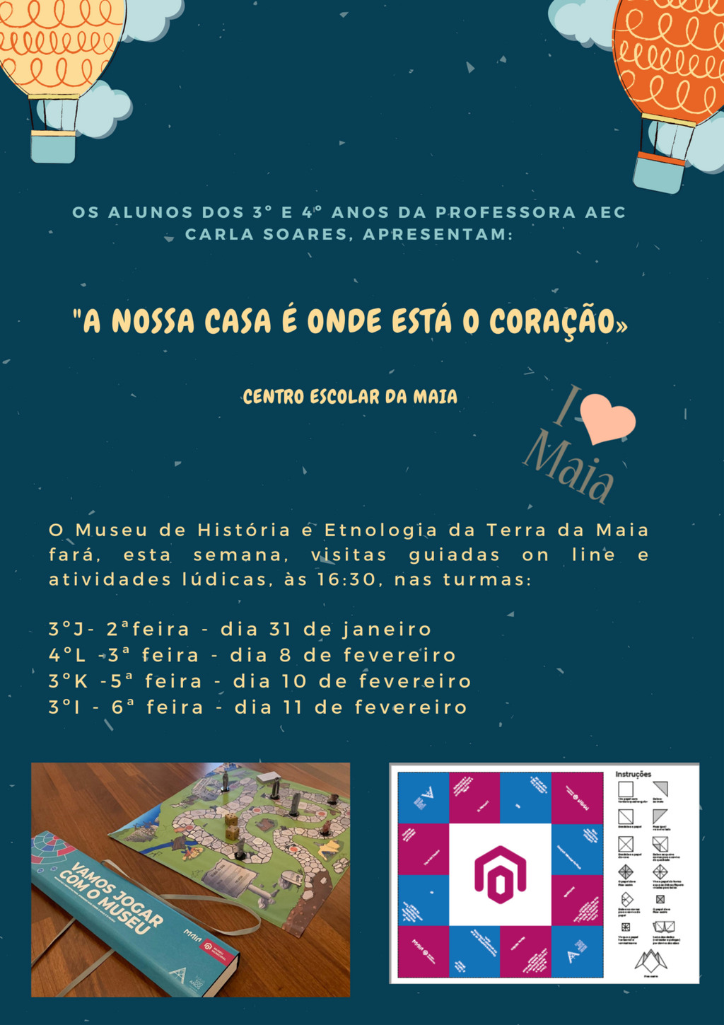 As AEC vão ao Museu de História e Etnologia da Terra da Maia