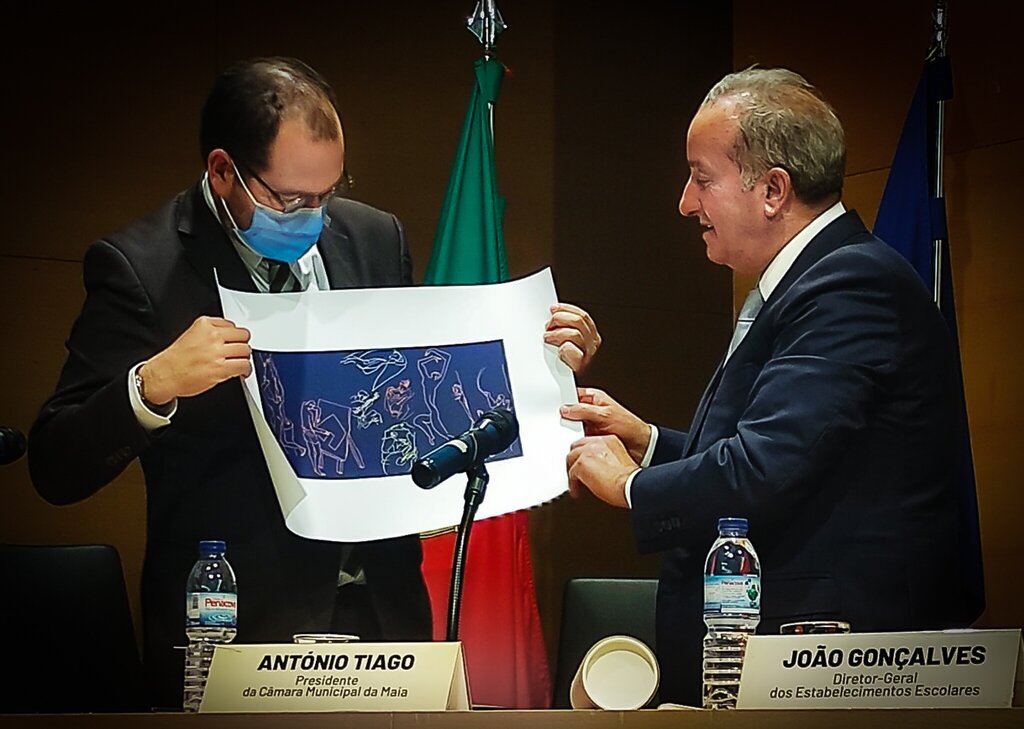 Presidente da Câmara Municipal deu as boas vindas ao novo Ministro da Educação