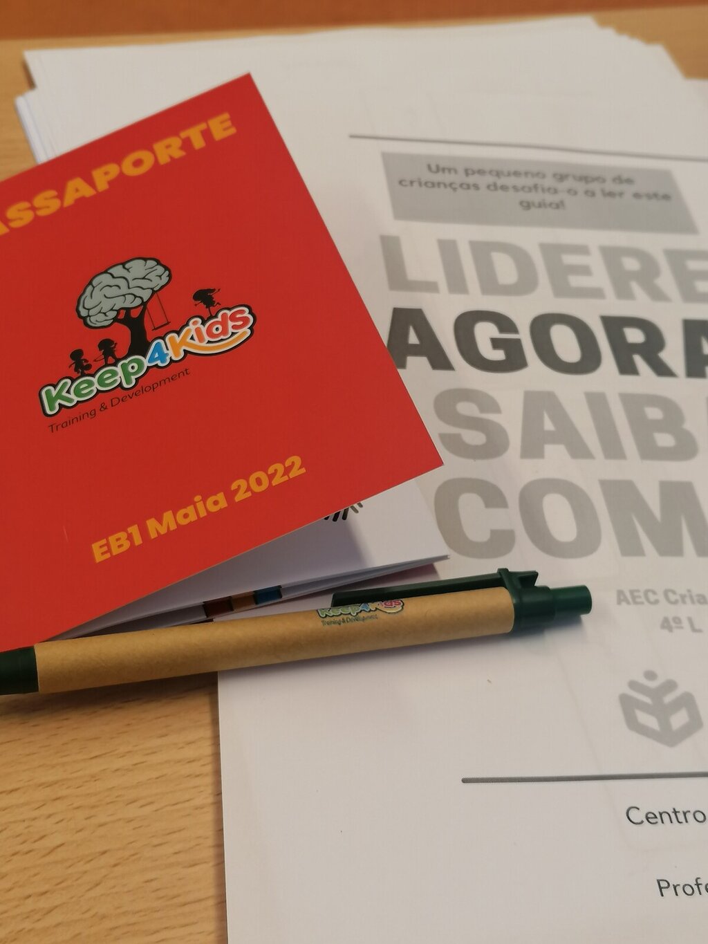 Liderança com a Keep 4 Kids