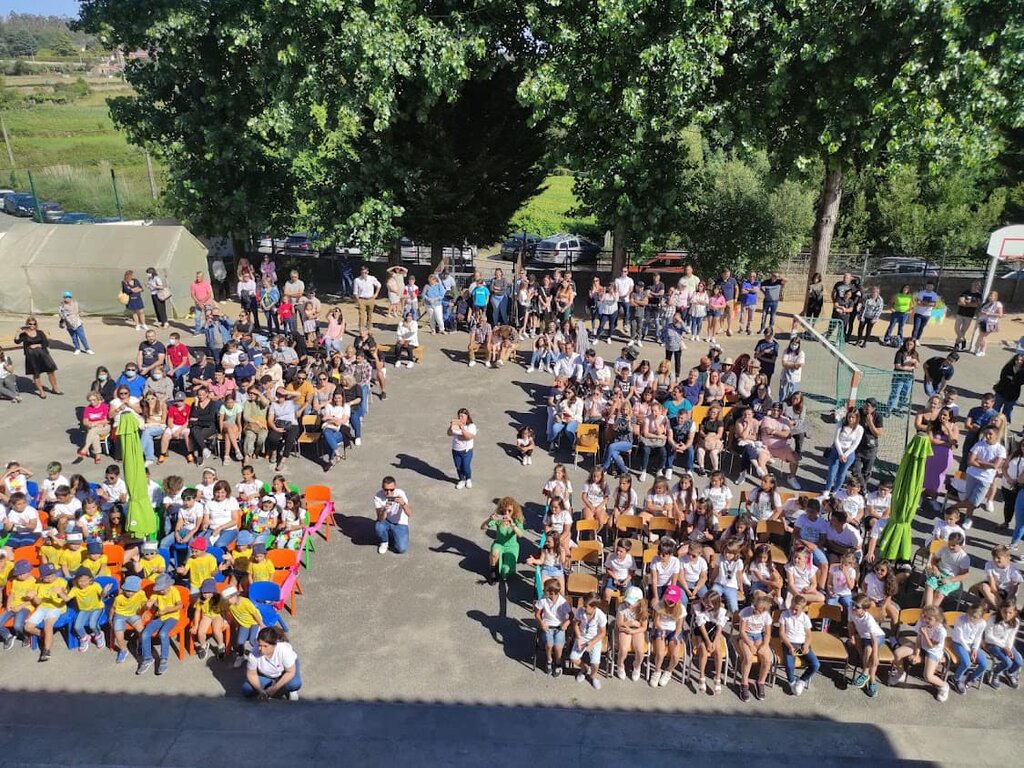 A comunidade educativa festejou o final do ano letivo 2021/2022