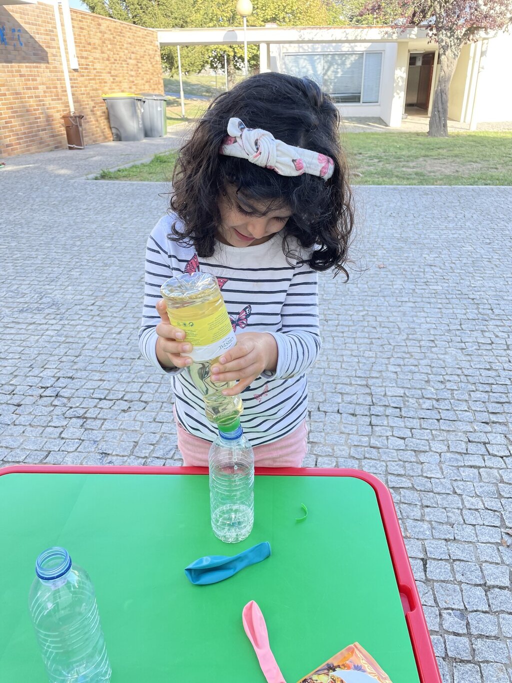 Encher o Balão e Pintura Mágica em Cria&Explora