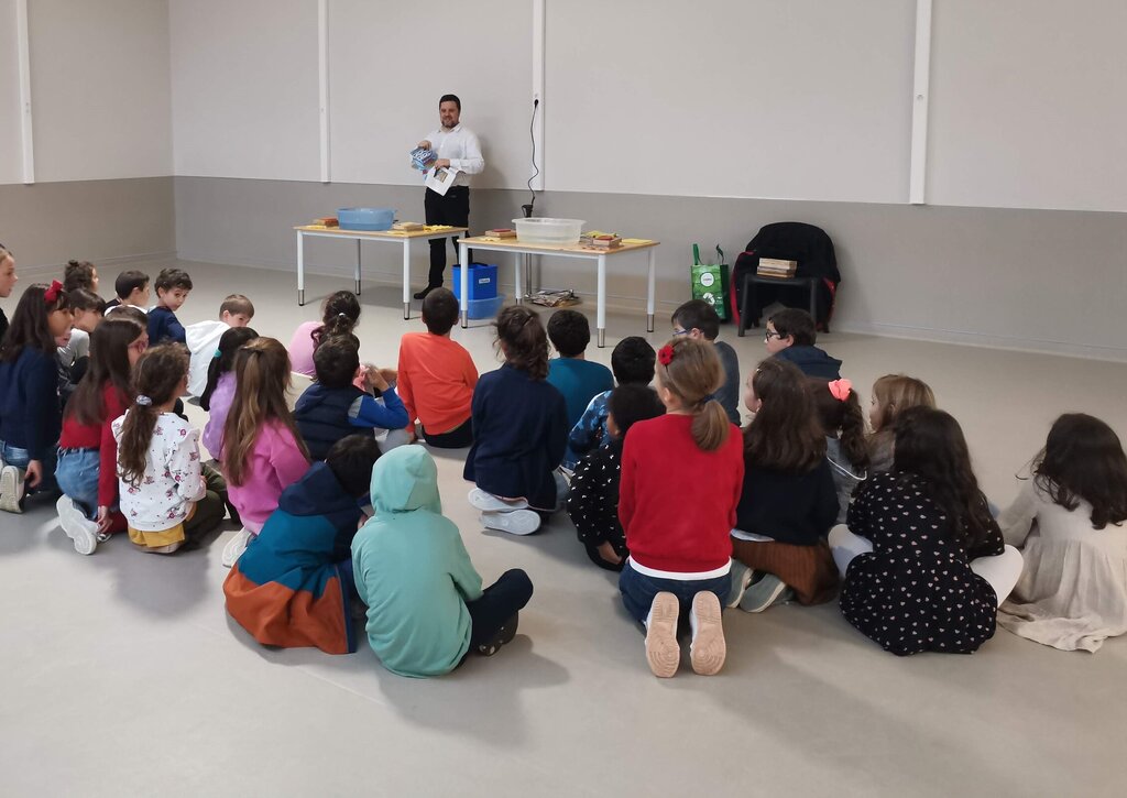 Lipor numa aula de CRIA +