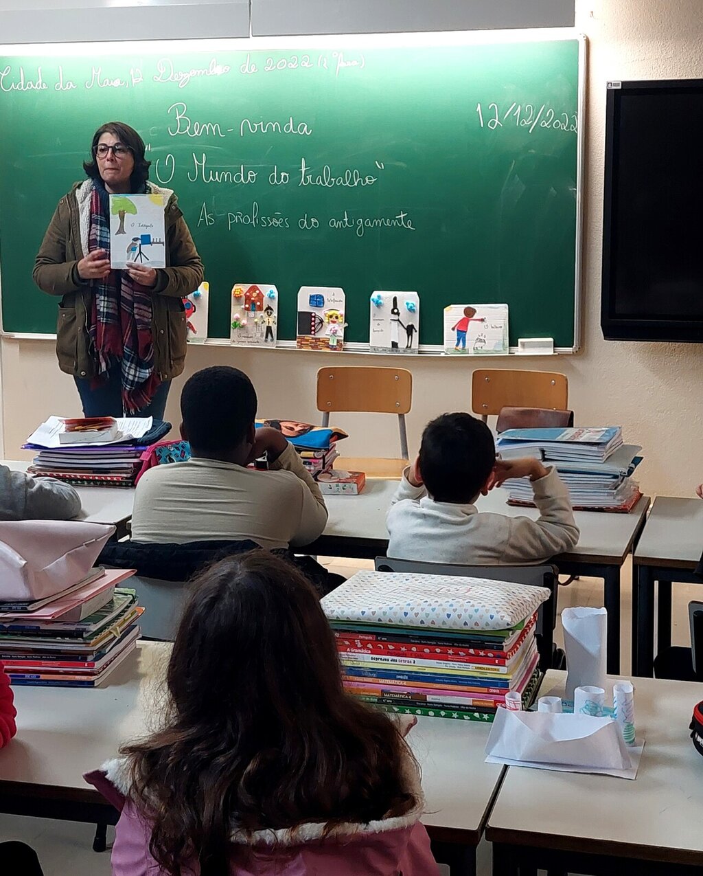 O Mundo do Trabalho: “Psiporto na Escola Básica Cidade Jardim”