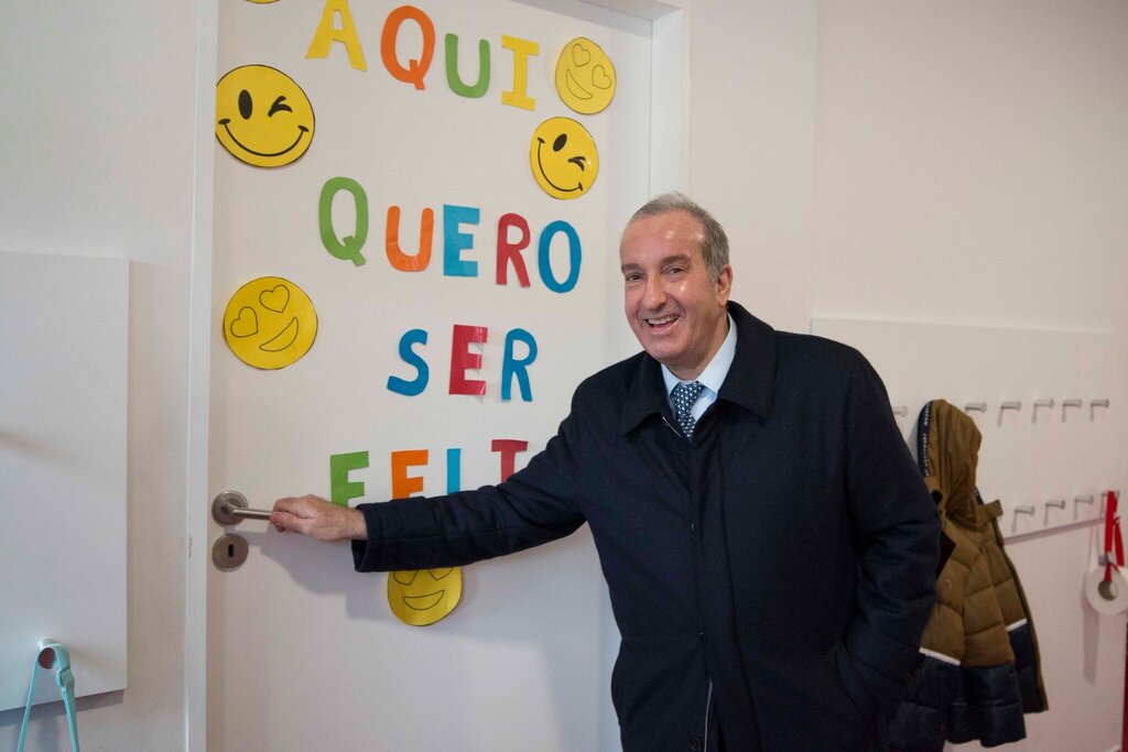 Presidente da Câmara visita escolas em obras 