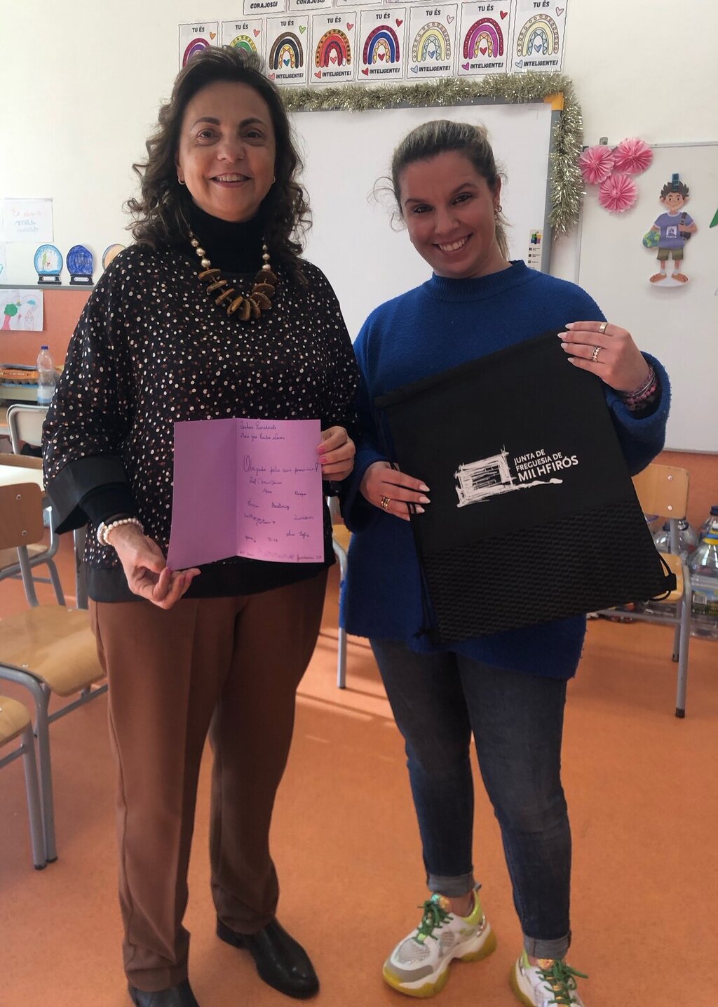 AEC CRIA + convida a Presidente da Junta de Freguesia de Milheirós 