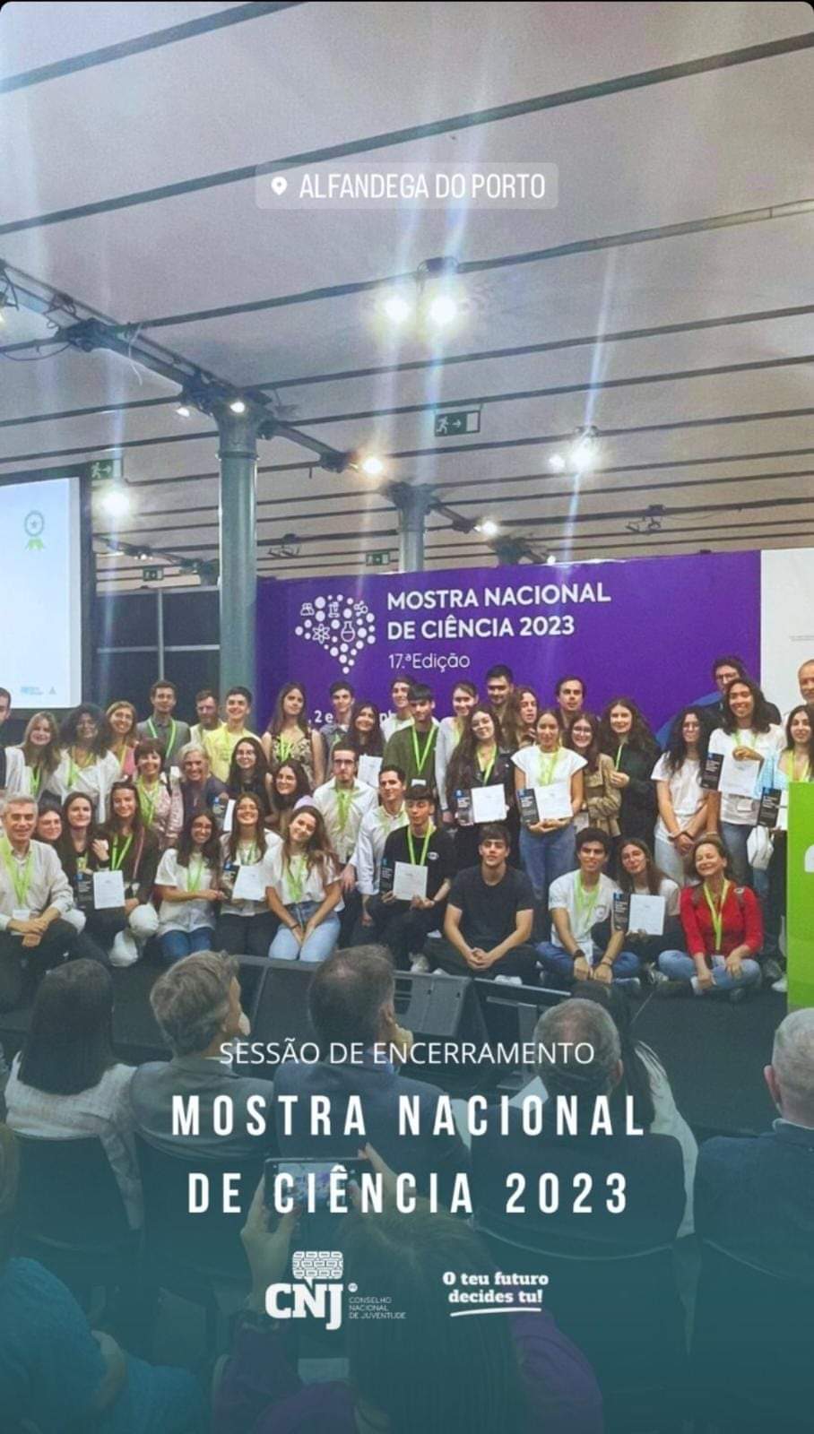 Alunos do Agrupamento de Escolas da Maia distinguidos na Mostra Nacional de Ciência 2023