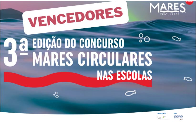 Vencedores do concurso Mares Circulares nas escolas 2022/2023