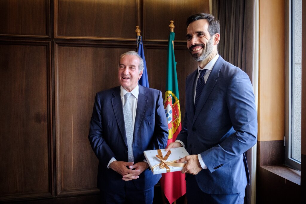 Secretário de Estado da Justiça reuniu com Presidente da Câmara Municipal