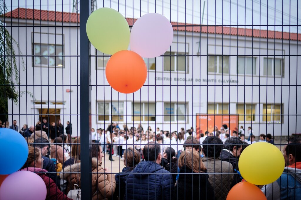 Escola Básica do Monte Calvário requalificada e (ainda mais) feliz