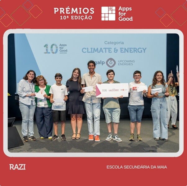 Alunos da Escola Secundária da Maia conquistam o prémio Galp - Climate and Energy, na 10ª Edição ...