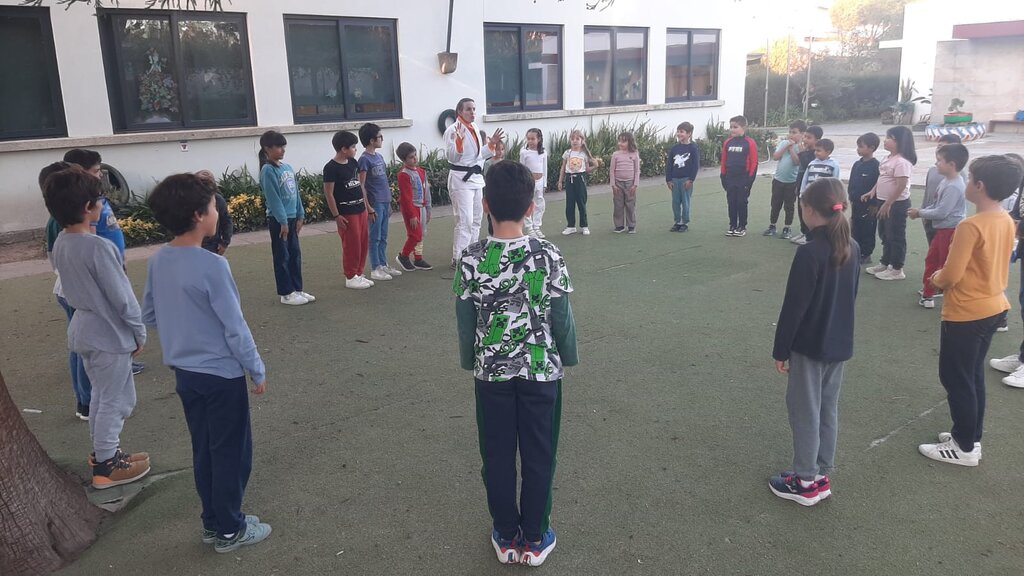 Dia Mundial do Judo na EB de Porto Bom