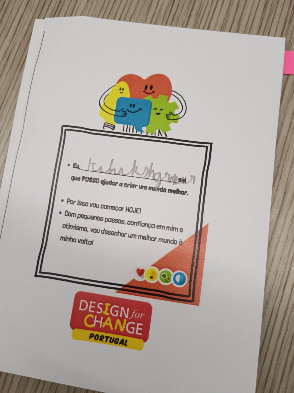 Design For Change na EB da Seara - Projeto Os 3 "S"