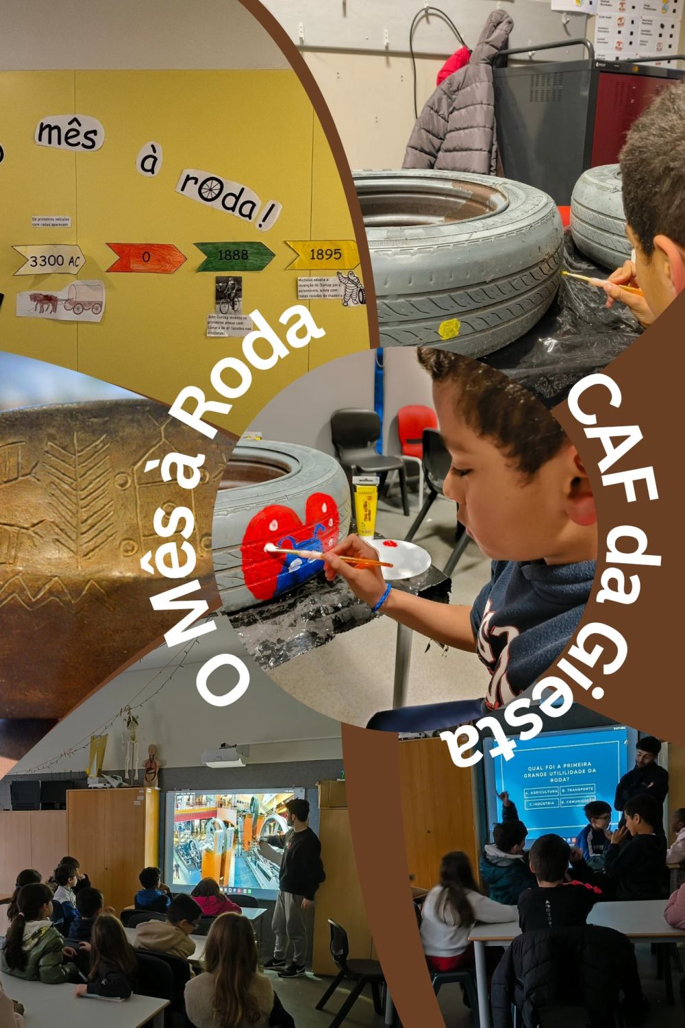 O MÊS À RODA na Componente de Apoio à Família