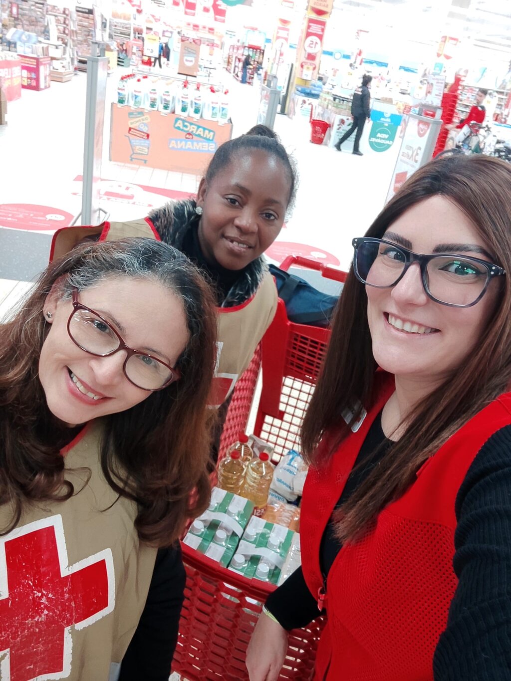 COMPROMISSUM apoia Cruz Vermelha Portuguesa – Delegação da Maia em recolha de bens alimentares