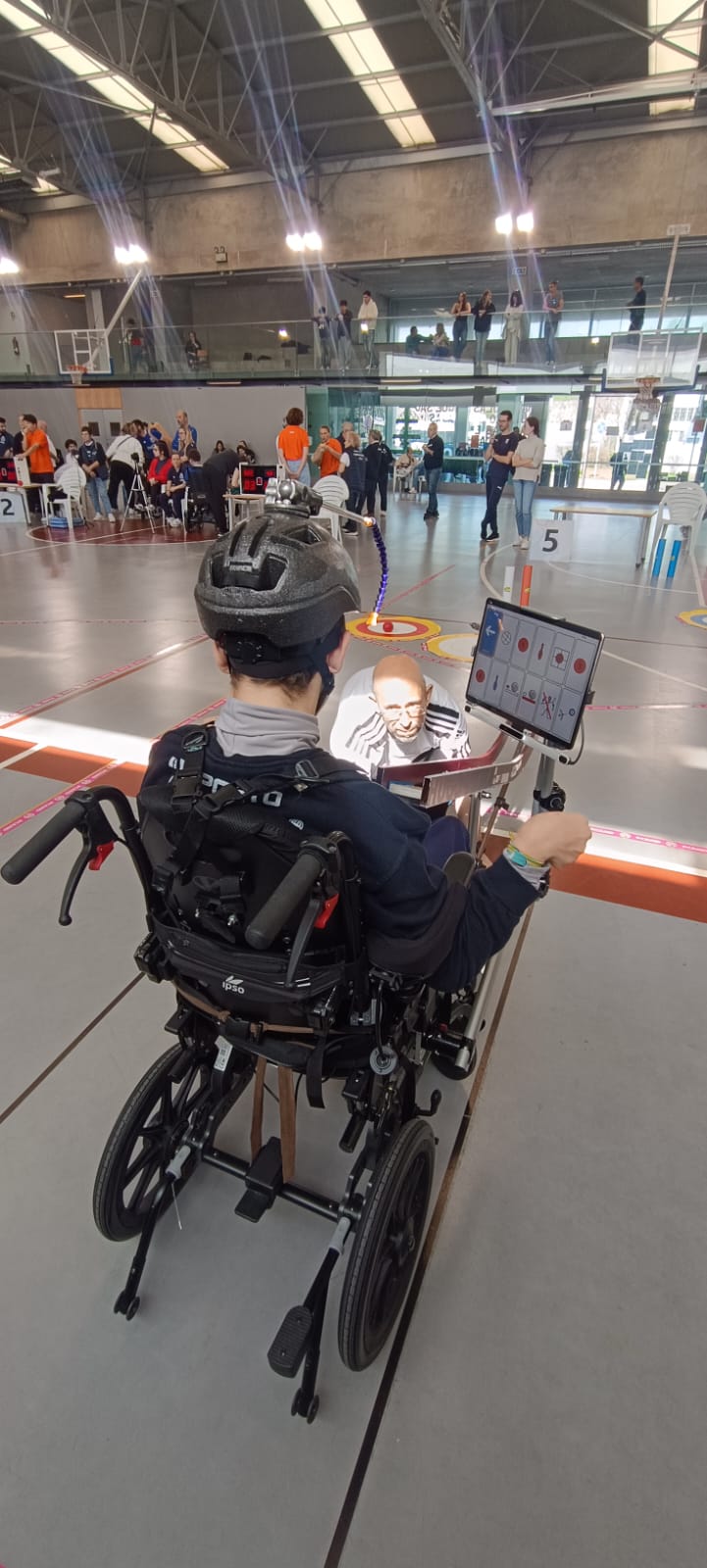 Maia acolheu Novos Talentos de Boccia