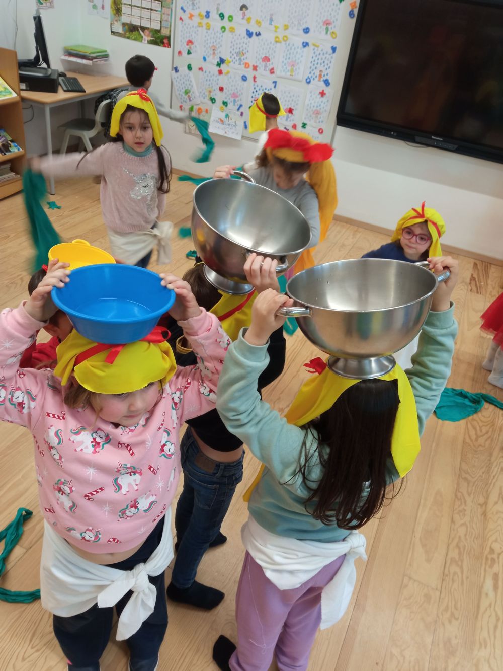 Poema Ganha Vida em Inglês no Jardim de Infância de Ferreiró