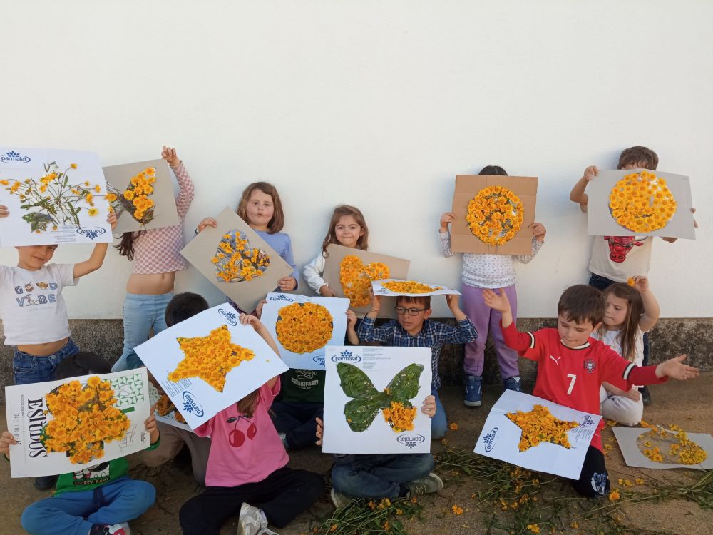 Natureza e Criatividade juntas no Jardim de Infância de Ferreiró