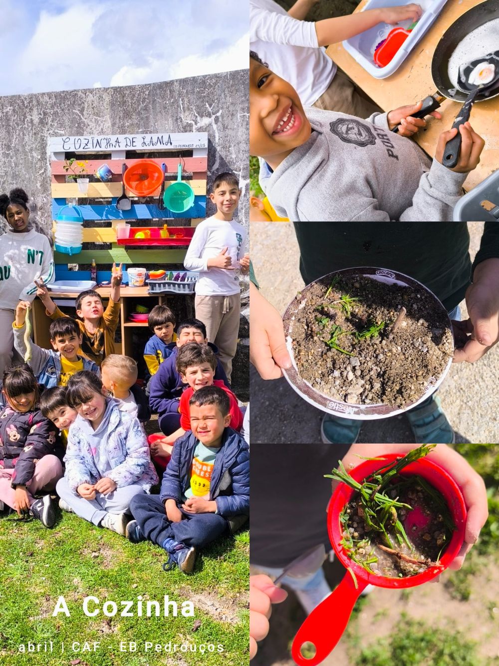 A COZINHA enquanto laboratório de aprendizagens na CAF