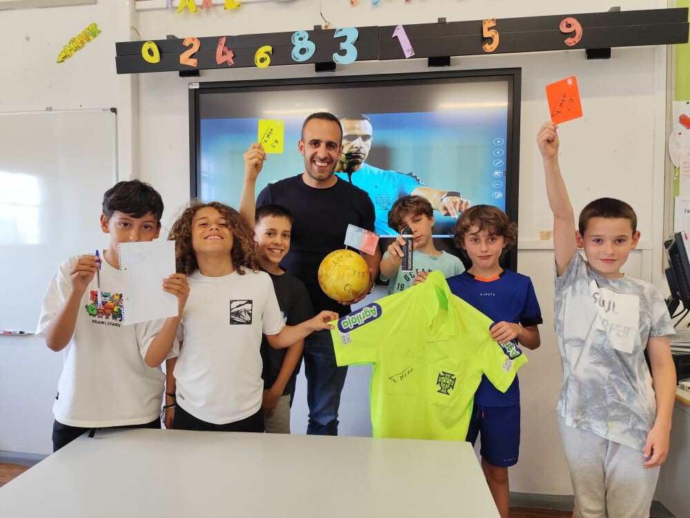 Cidadania Desportiva com o Árbitro Fábio Melo