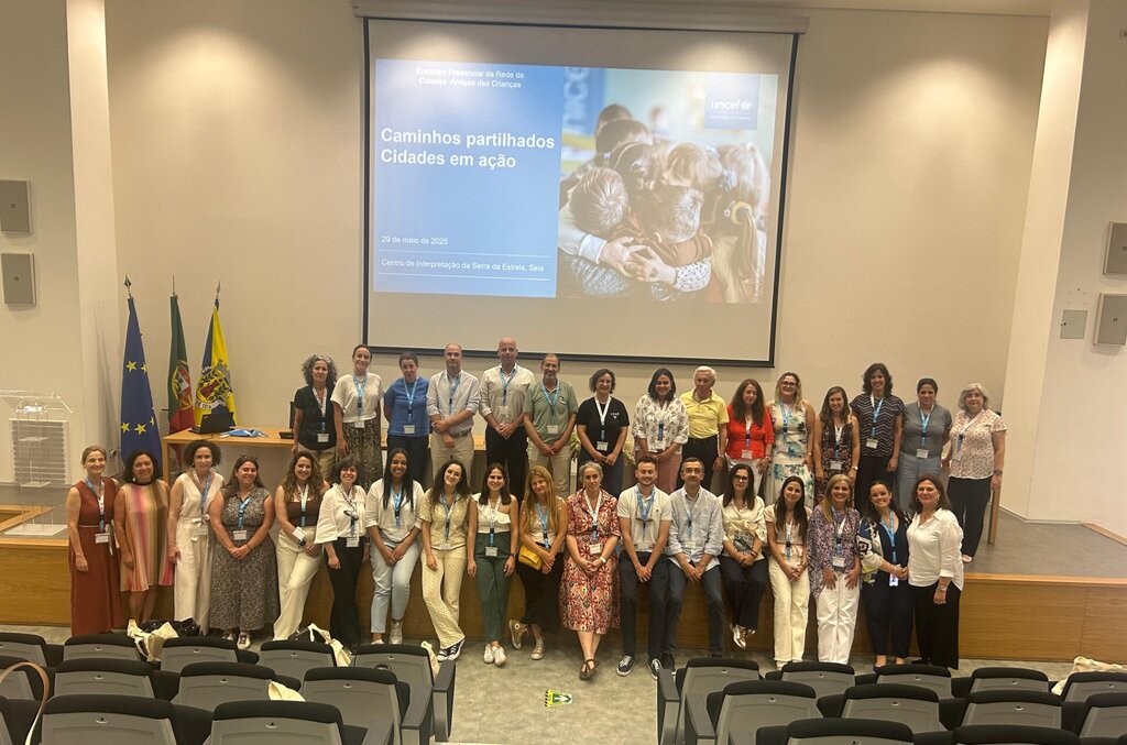 Encontro presencial em Seia – Cidades Amigas da Criança (UNICEF)
