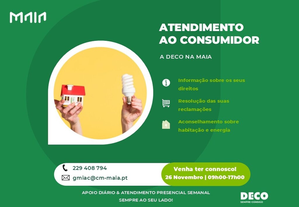 Atendimento ao consumidor | DECO