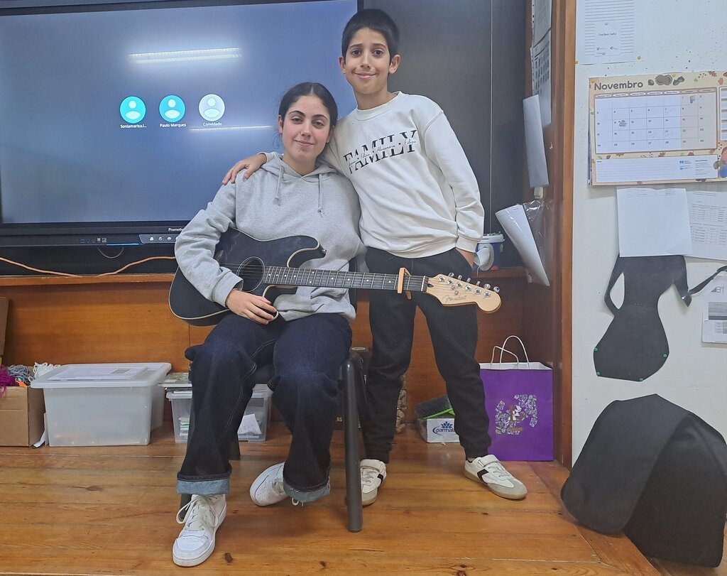 Visita Musical na EB n.º2 de Gueifães