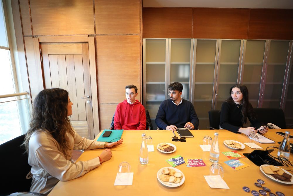 Juventude em Movimento, Democracia em Ação - 1ª reunião do Núcleo Central