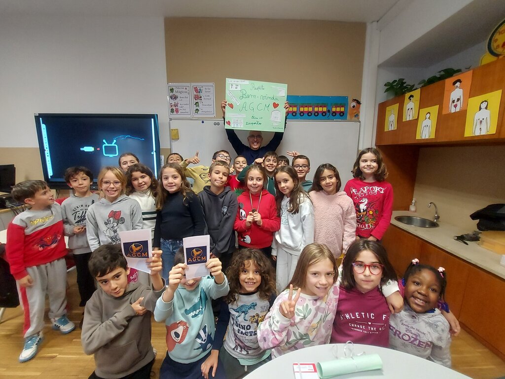 Cidadania Desportiva na EB de Ferronho com a Ginástica Artística de Alto Rendimento 