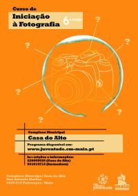 CURSO DE INICIAÇÃO À FOTOGRAFIA na Casa do Alto