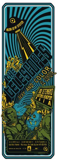 THE TELESCOPES EM CONCERTO NO AUDITÓRIO MUNICIPAL VENEPOR