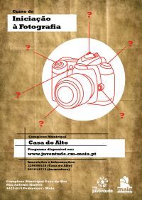 Curso de Iniciação à Fotografia na Casa do Alto. Inscrições abertas!