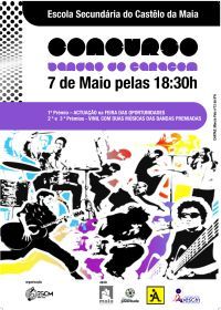 Concurso de Bandas de Garagem na Secundária do Castêlo a 7 de Maio