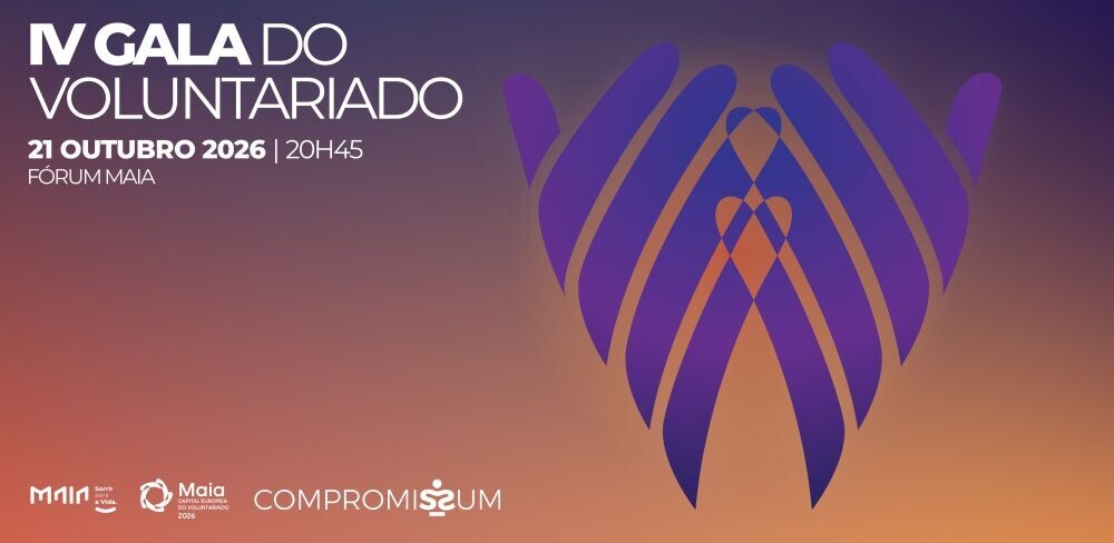 CM Maia_IV Gala do Voluntariado_Banner Site